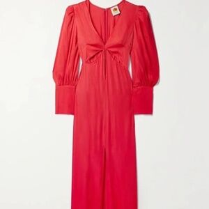 Farm Rio Red Cut Out Dress - New with tags